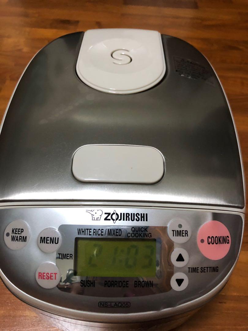 Zojirushi NSLAQ05 3cup rice cooker, TV & Home Appliances, Kitchen