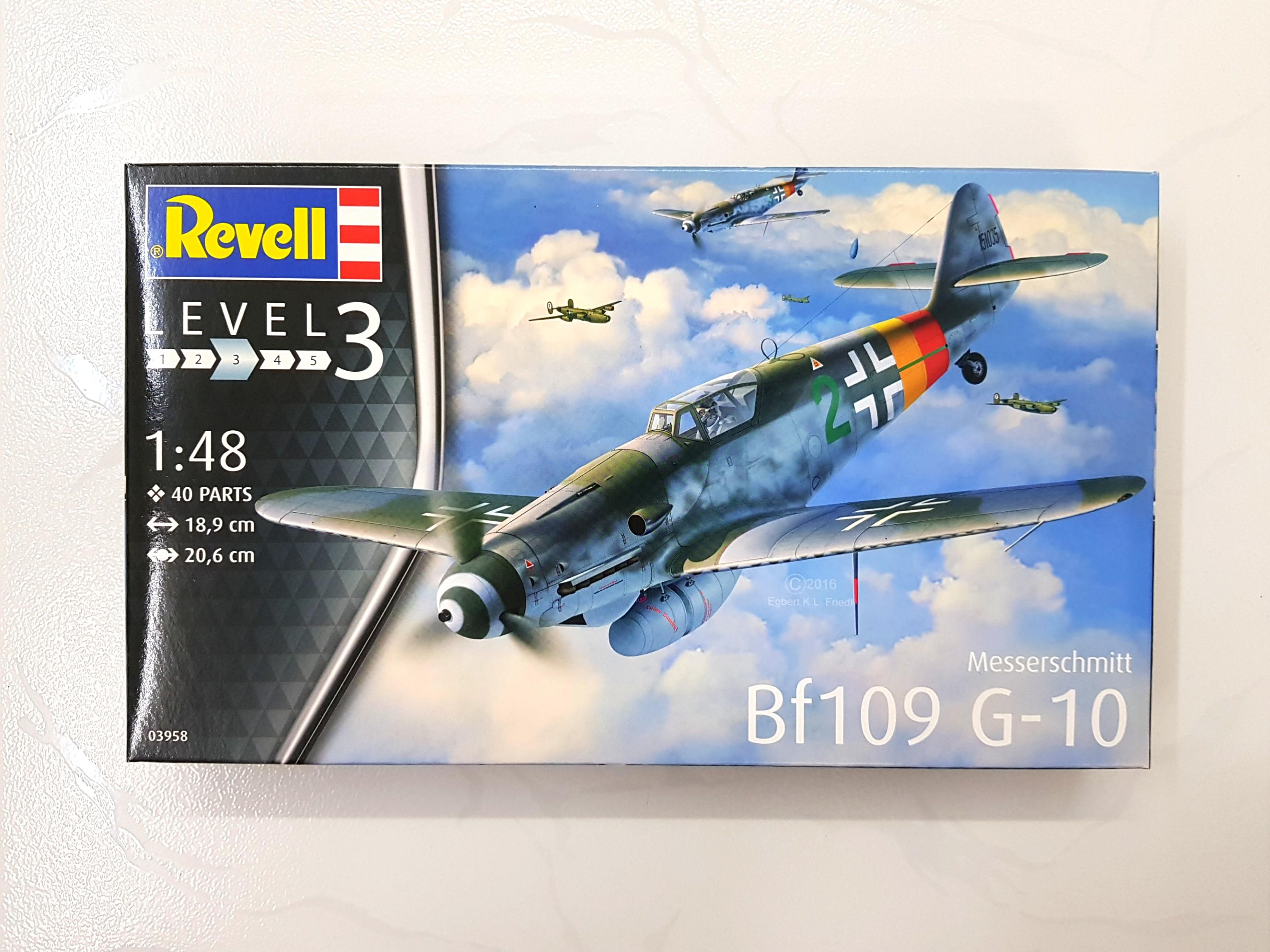 Revell 03958 Messerschmitt Bf109 G-10 Model Kit