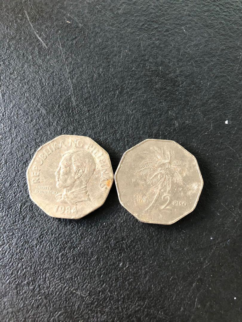 2peso coin Andres Bonifacio (Category: Currency) located in Makati City. Submitted by xaannee (Listing ID 1073024851, Image 1). Description: Collectors items 2 Peso Coin Andres Bonifacio Year 1990 and 1984 Location: Bangkal Makati City .