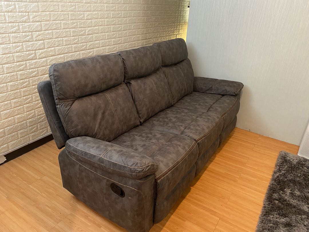 [ CEBU ONLY] 3Seater Reclining Sofa Chair ACCEPTS PAYPAL, Furniture
