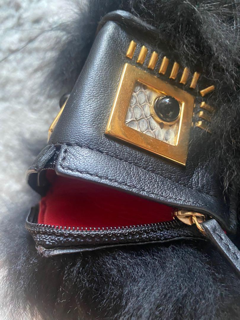 Fendi monster key pouch sales