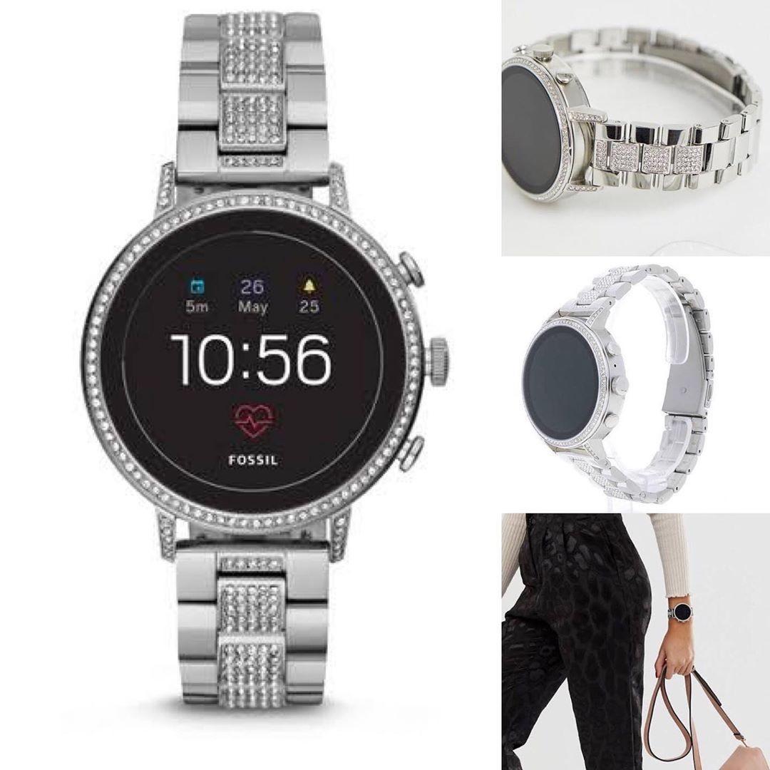 Authentic Fossil Smartwatch Gen 4 Venture HR Steel Silver Women s Fashion Watches Accessories Watches on Carousell