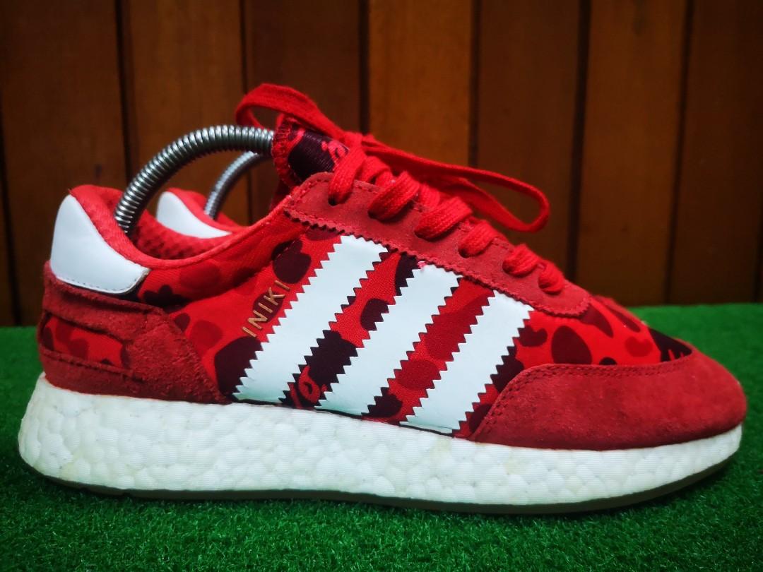 Adidas iniki on sale x bape