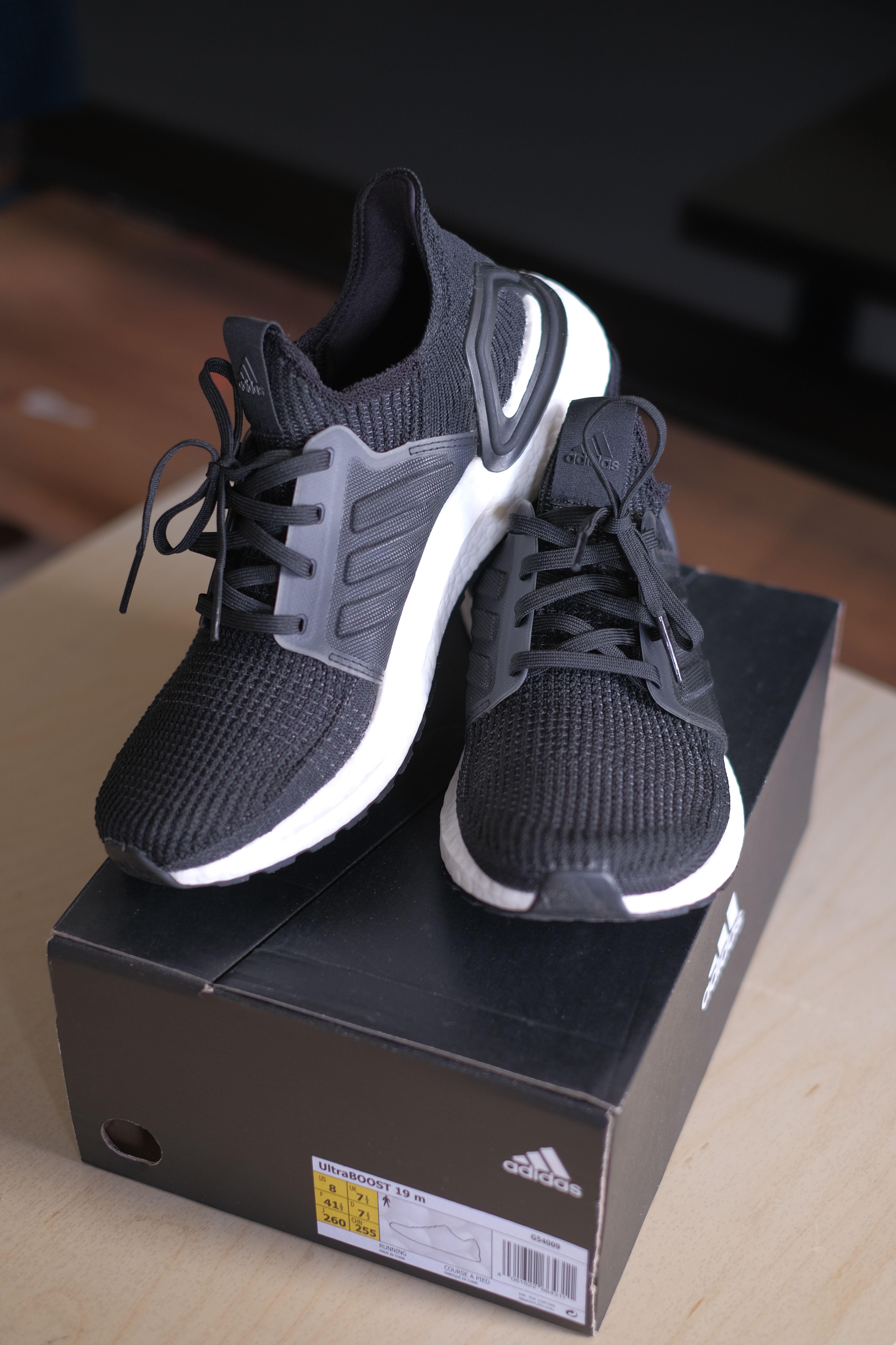 Men's adidas ultraboost 19 grey 2025
