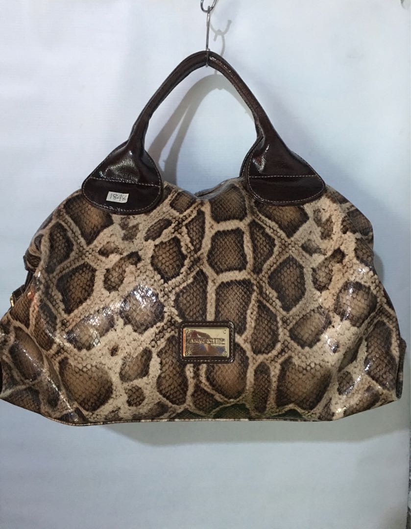 Anne klein snakeskin purse online