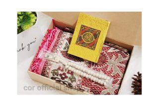 Hampers Gift Box Sajadah cewek Seserahan Kado Nikah Ultah Anniversary