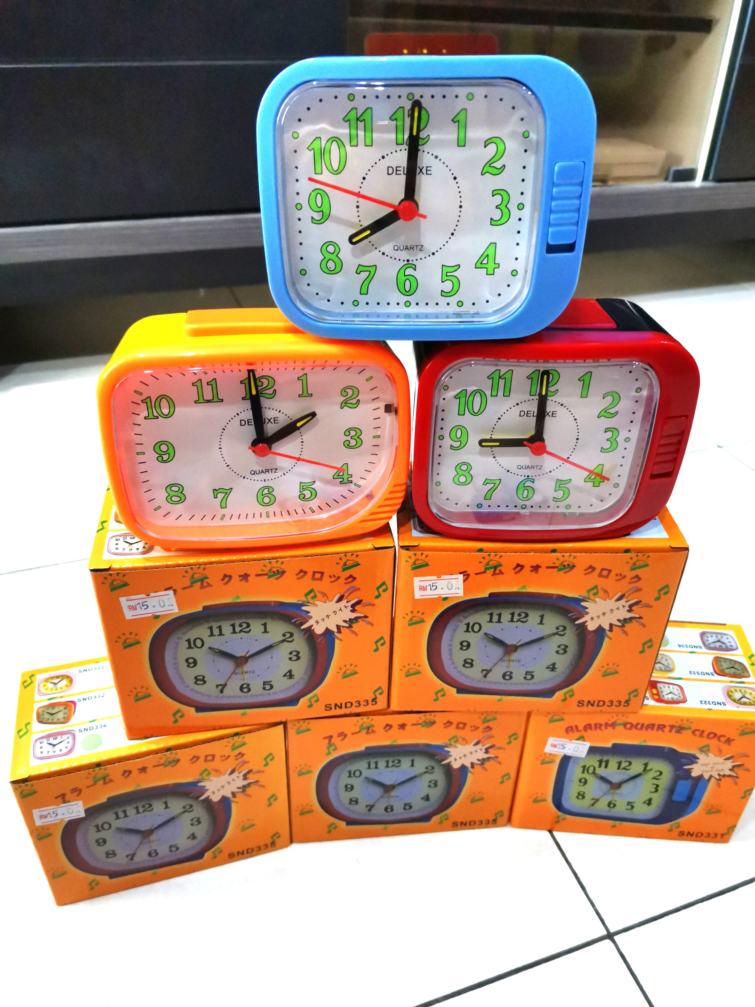 Alarm Quartz Clock, Furniture & Home Living, Lighting & Fans, Lighting