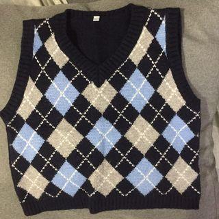Argyle vest
