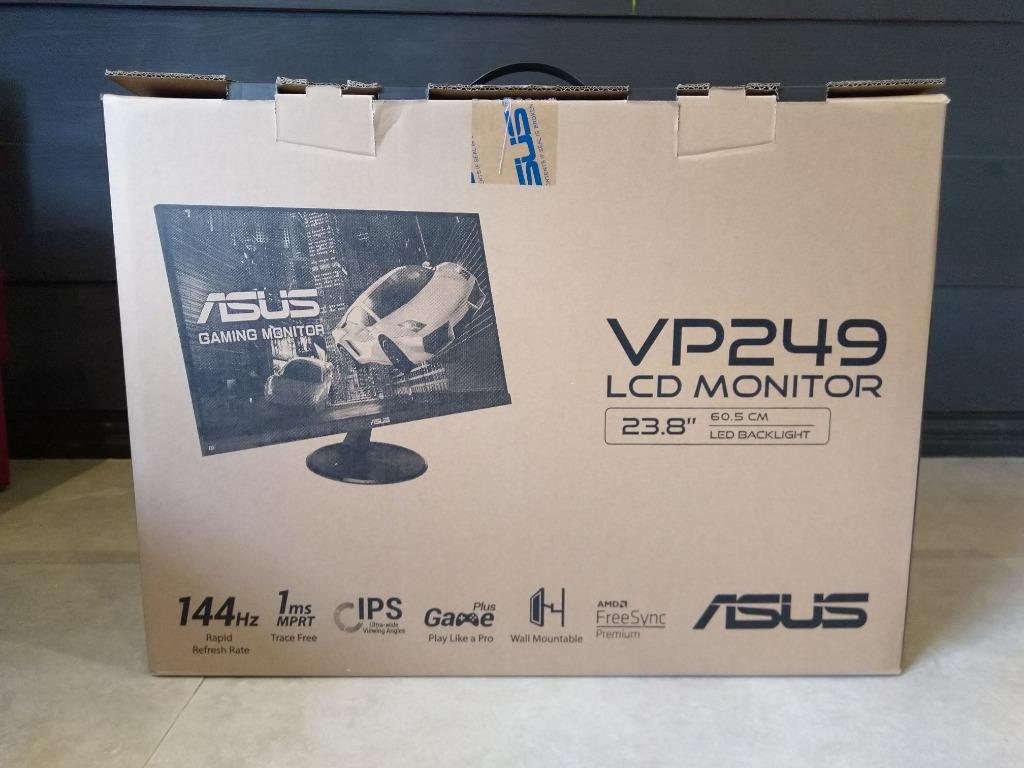Asus 24" VP249 IPS 144hz Freesync Premium Monitor, Computers & Tech ...