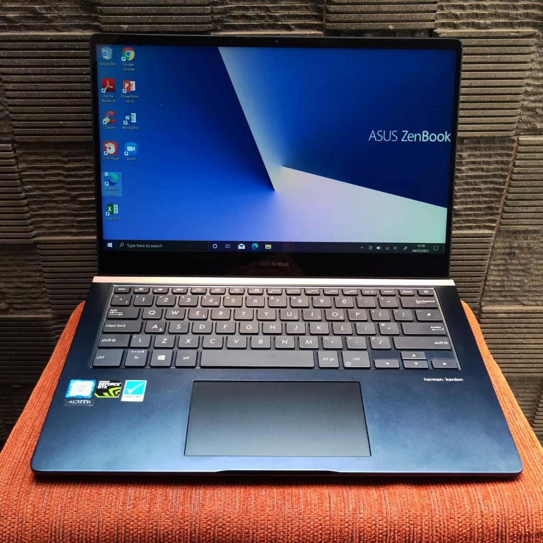 Asus Zenbook Pro Touch Ux480fd I7 8565u Ram 8gb Ssd 256gb Nvidia Gtx 1050 Not Ux433f Elektronik Komputer Laptop Di Carousell