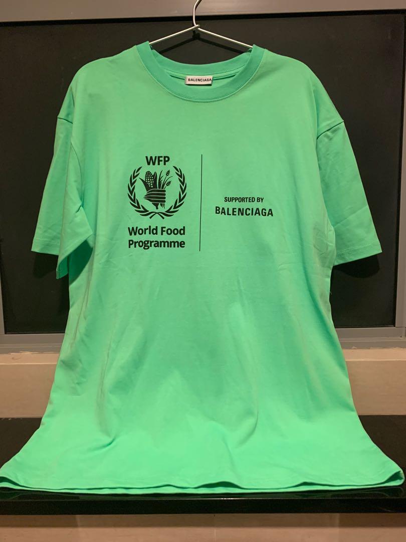 Tshirt Balenciaga Green size L International in Polyester  25272957