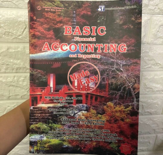 Basic accounting book by Win Ballada (2021), Hobbies & Toys, Books & Magazines, Assessment Books