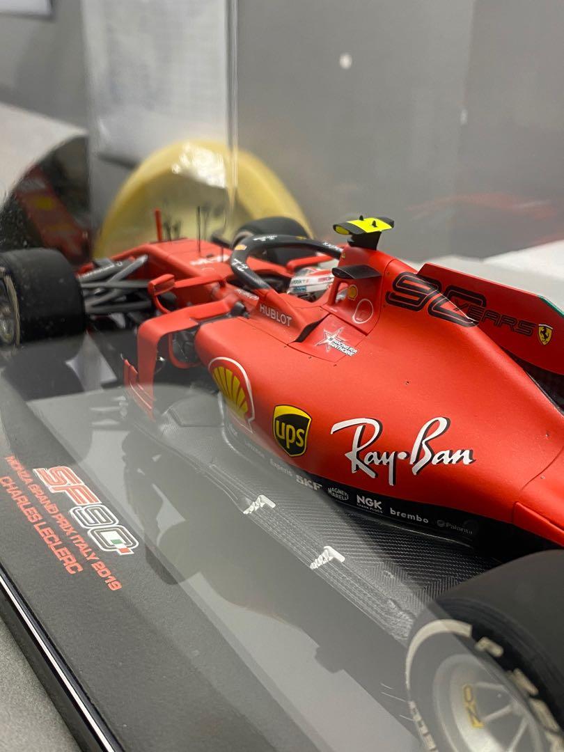 BBR MODELS 1/18 フェラーリ F1 SF90 ベルギーGP 2019 C.ルクレール 初優勝 Ferarri CHARLES  LECLERC 1ST WIN BBR191826 - おもちゃ、ゲーム