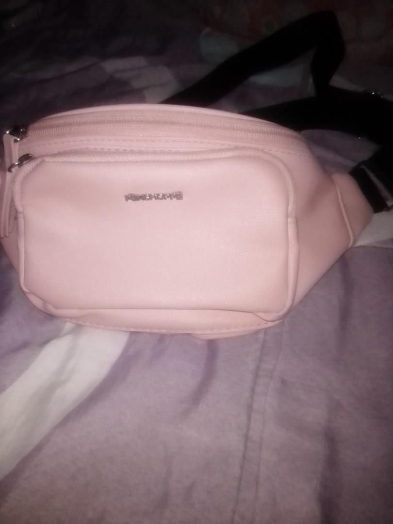 Belt bags penshoppe pink black nike