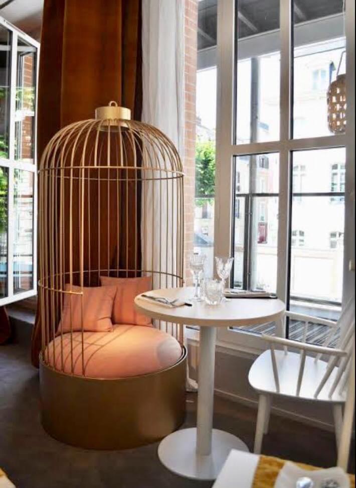 Bird cage inspired couch, Furniture & Home Living, Furniture, Sofas on Carousell