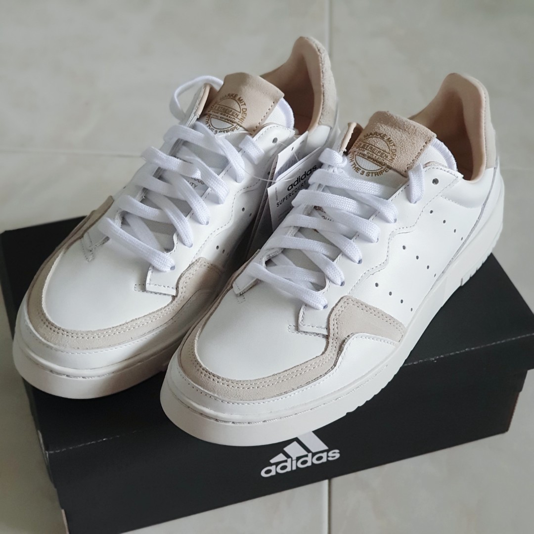 White adidas supercourt online