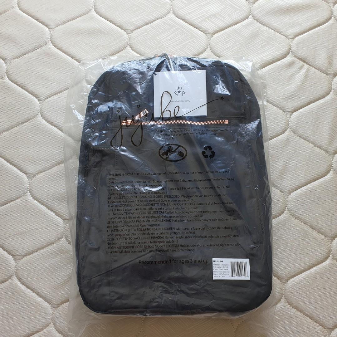 BNIP Jujube Ballad Black Rose Diaper Bag School Bag Babies Kids Going Out Diaper Bags Wetbags on Carousell