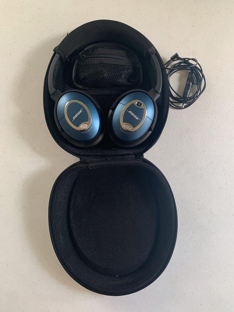 Bose wired noisecancelling headphones 15), Audio