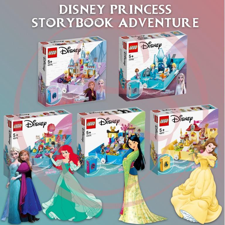Brand new Lego Disney Princess Storybook Adventures Mulan 43174 Elsa 43175 Ariel 43176 Belle 43177 Elsa the Nokk 43189 Hobbies Toys Toys Games on Carousell