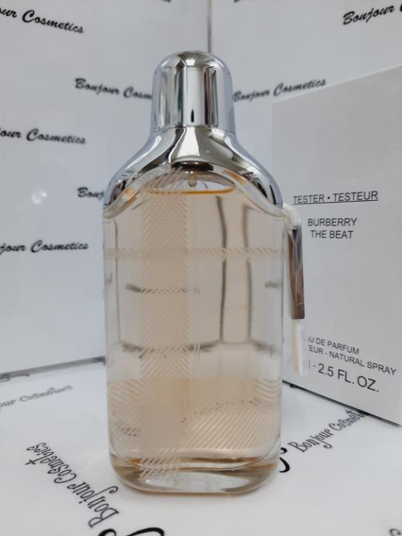 BURBERRY The BEAT eau de PARFUM 75ml TESTER Packaging