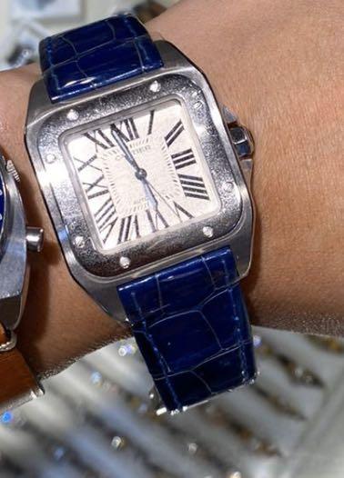 Cartier santos 2878 on sale