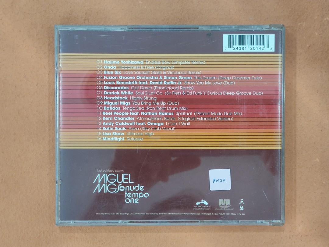 Cd Miguel Migs Nude Tempo One Hobbies Toys Music Media Cds Dvds On Carousell