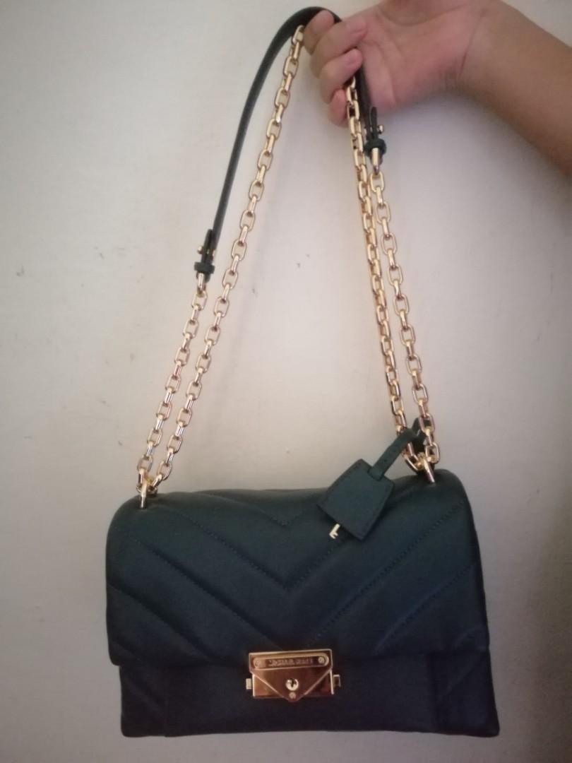 Cece medium quilted leather convertible shoulder bag Michael Kors