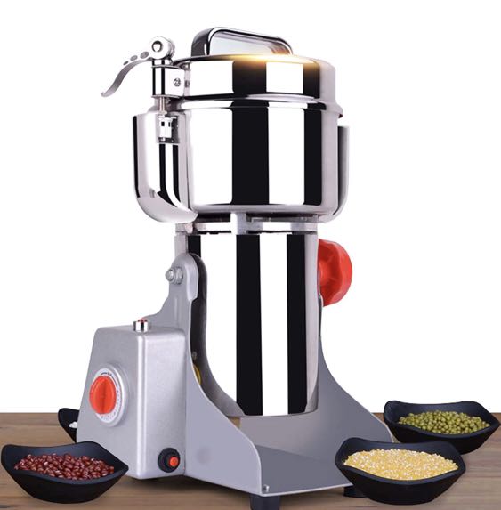 CGOLDENWALL 700g Safety Upgraded Electric Grain Grinder Mill Highspeed