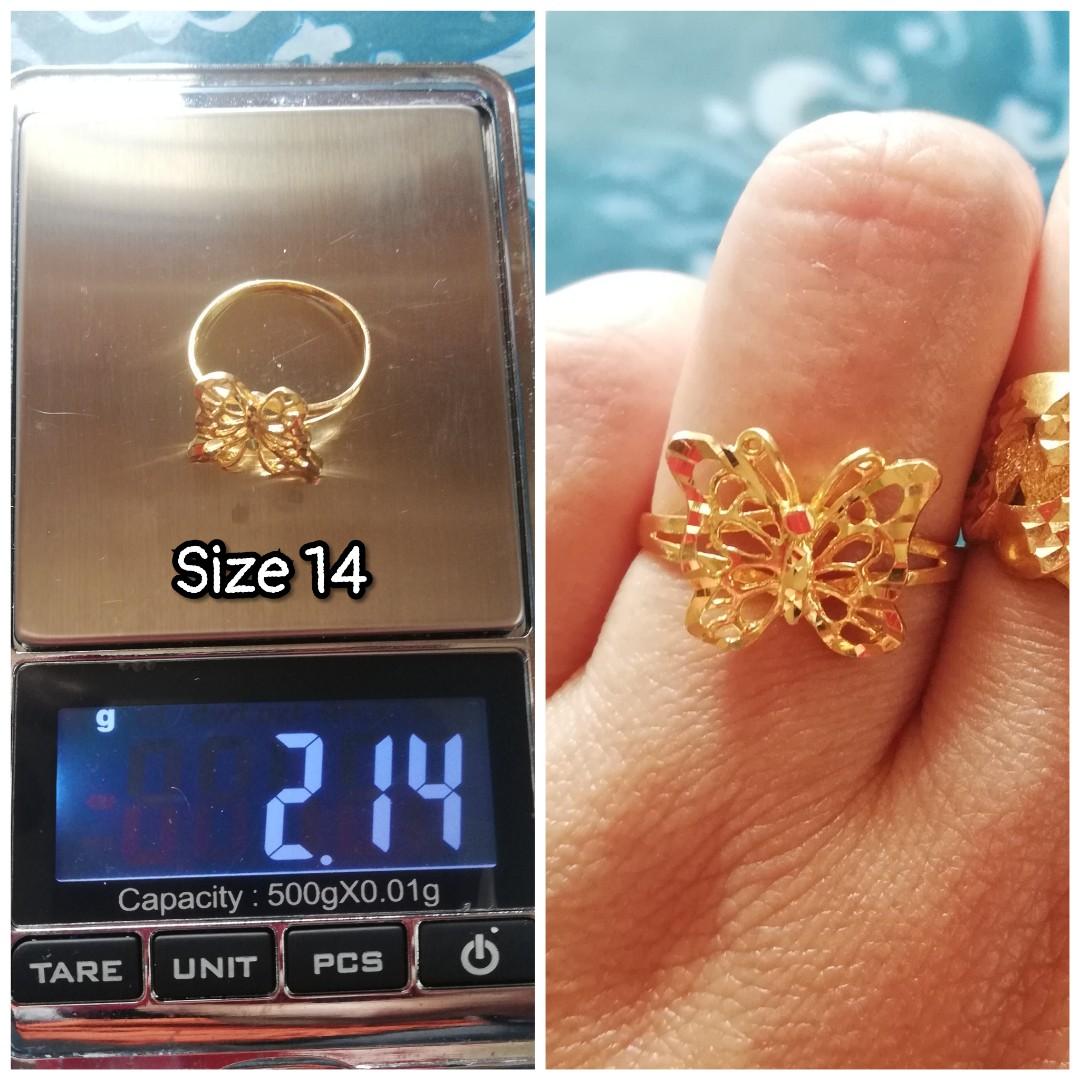 Cincin Emas 916 Luxury Accessories On Carousell
