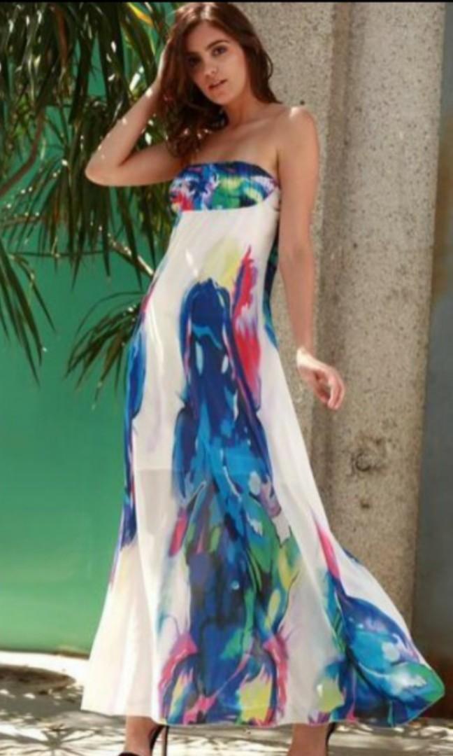 flowy colorful dresses
