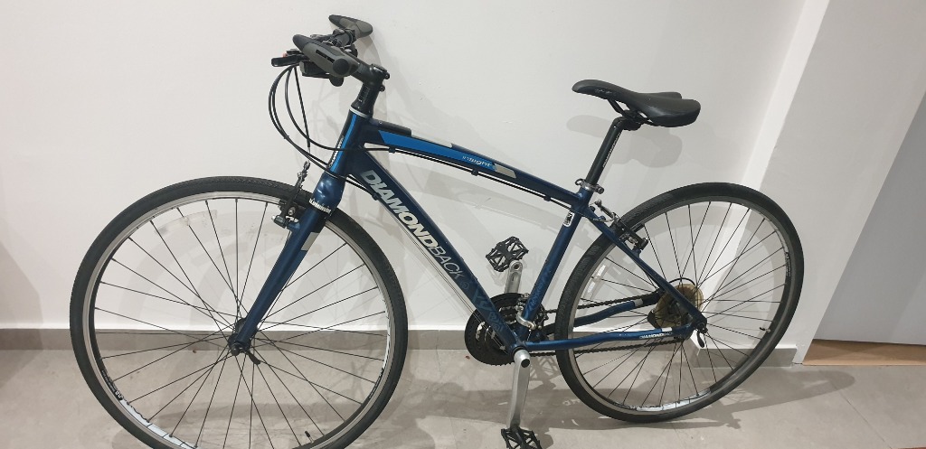 Diamondback insight 700c flat bar road bike deals