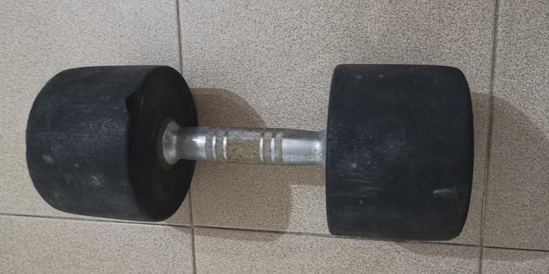 Dumbell 16kg, Sports Exercise & Weights Dumbbells on Carousell