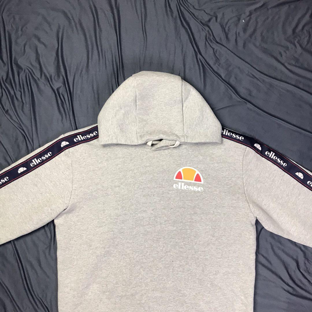 Ellesse tape hoodie shop