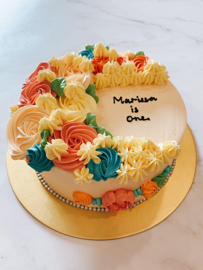 Elegant 40th Birthday cake for a lady. - Decorated Cake - CakesDecor