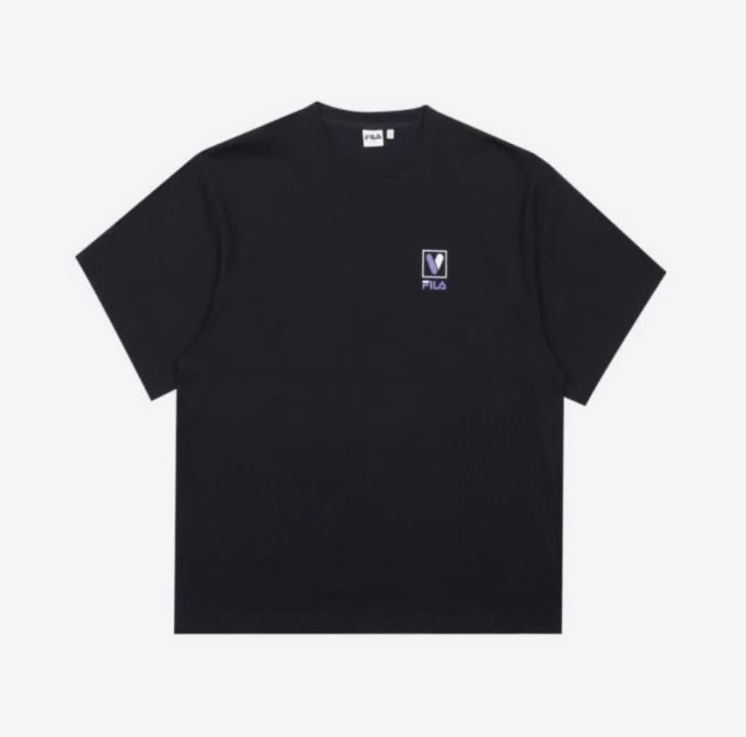 FILA X BTS VOYAGER BLACK TEE Hobbies Toys Memorabilia Collectibles K Wave on Carousell