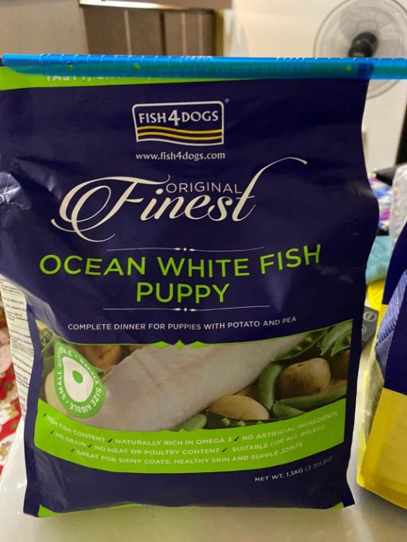 Original finest ocean white fish puppy sale