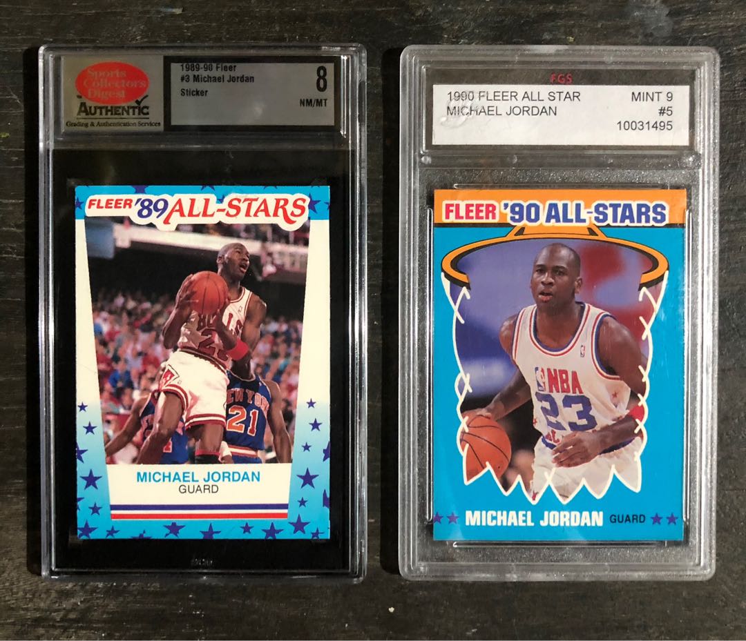 michael jordan fleer 90