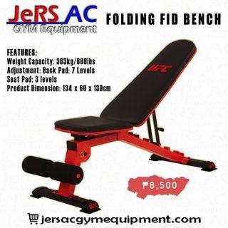 FOLDING FID BENCH  - home and gym equipment