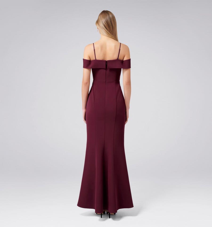 Forever new sara off shoulder gown hotsell