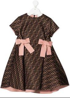 Girls fendi dress