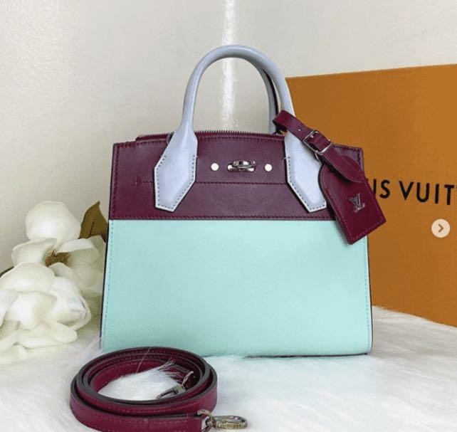 Good as new Louis Vuitton limited edition city steamer mini