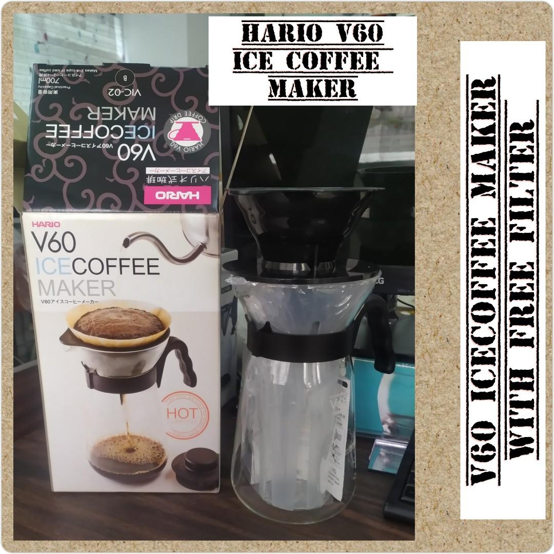 Hario V60 ICE COFFEE MAKER (Category: Coffee Machines & Makers) located in Manila. Submitted by cartelcomnl (Listing ID 1073017642, Image 1). Description: Hario V60 ICE COFFEE MAKER Sale price @ 1,350.00/pc For orders message us. Delivery via : Toktok or Lalamove . Metro Manila areas 📌.