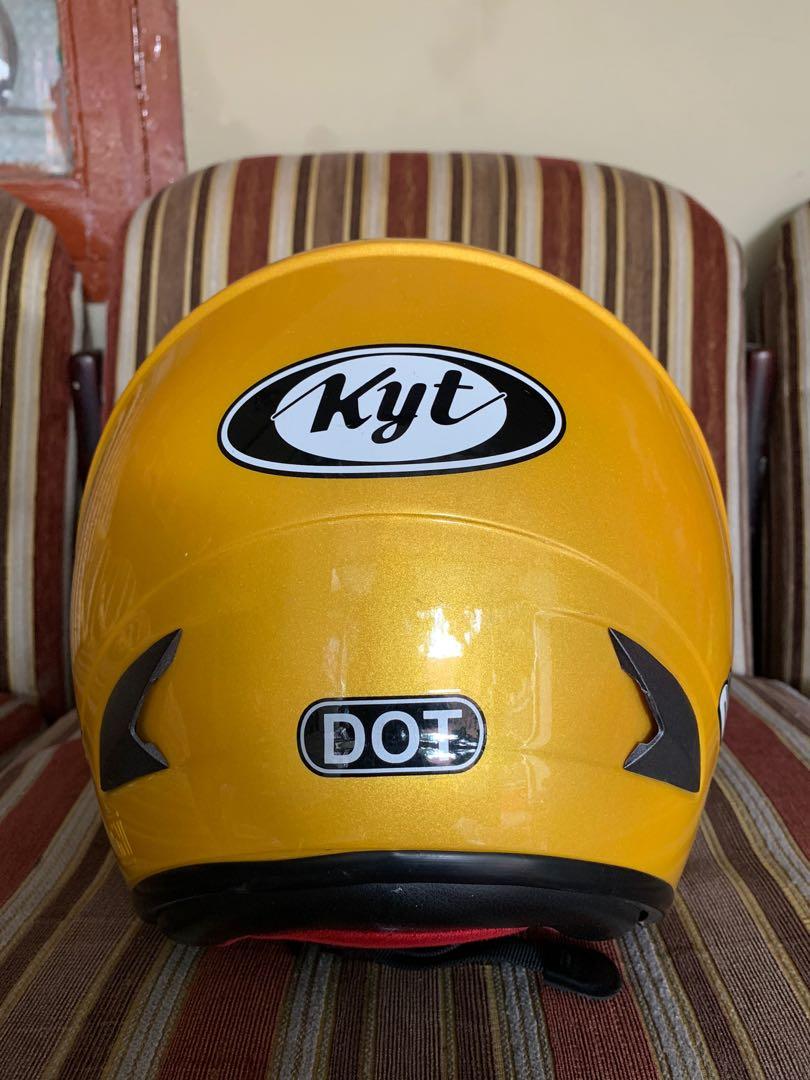 Helm KYT 2 Vision Gold Solid Motor di Carousell
