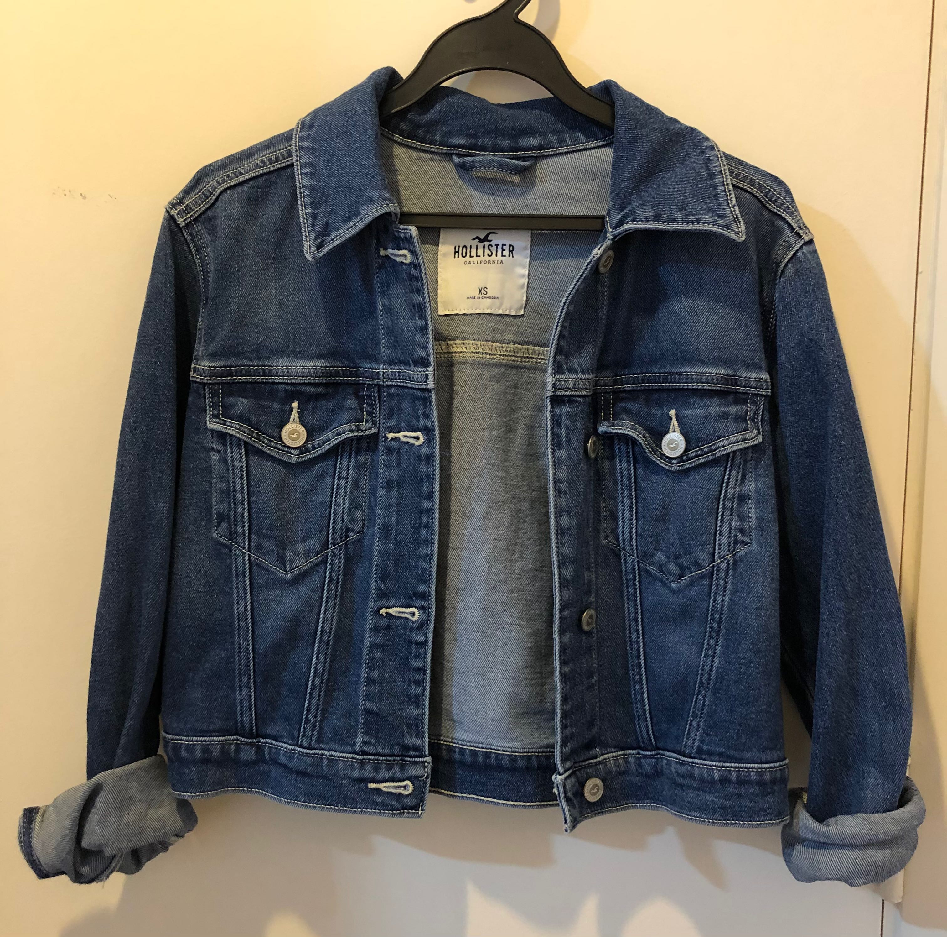 hollister denim jacket