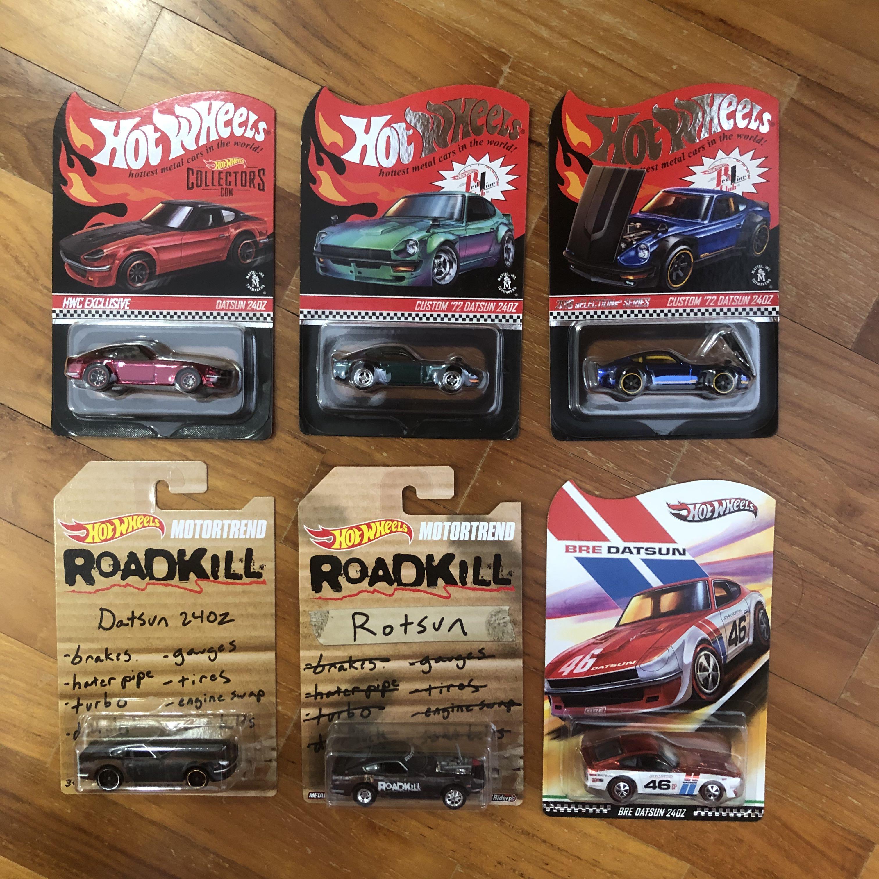 Hot wheels on sale datsun 240z rlc