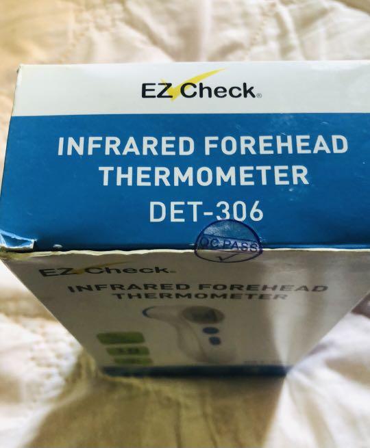 Infrared Forehead Thermometer (Category: Thermometers) located in Paranaque City. Submitted by nm_essentials (Listing ID 1073027432, Image 3). Description: Got an extra thermometer 🌡 baka gusto niyo po. Complete with box, manual and batteries. Regular Price around P4k pero offer ko lang ng P450 sa mga nangangailangan..
