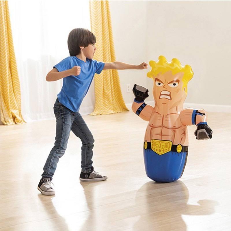 Intex Boxing Punching Bag Kids, Hobbies & Toys, Toys & Games On Carousell