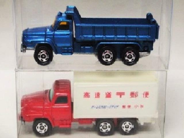 itrea 2架$249.9驚喜優惠！全新品日本製Tomica 16 67 Tomica Nissan UD Diesel dump truck  Tomica Nissan Highway Diesel Mail Coach made in Japan Tomy 16 日產自卸車運泥車
