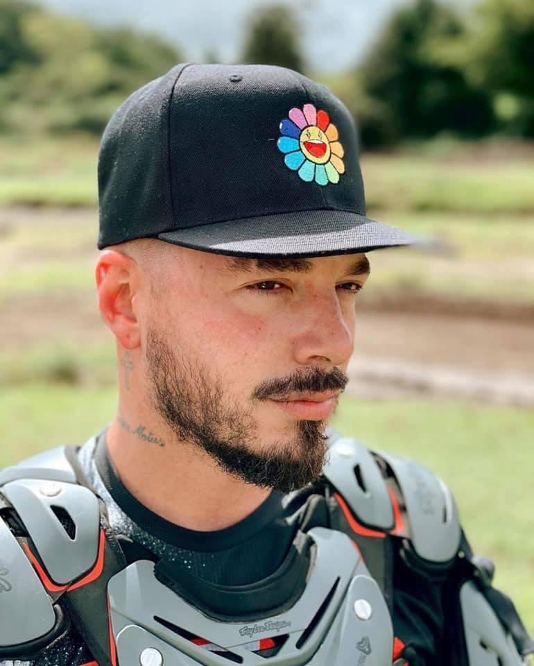 J.Balvin × Takashi Murakami 村上隆Rainbow Flower Cap, 男裝