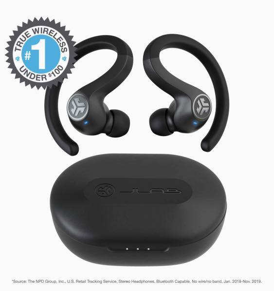 Jlab Audio Jbuds Air Sport True Wireless Bluetooth Earbuds Charging Case Ip66 Sweat Resistance Class